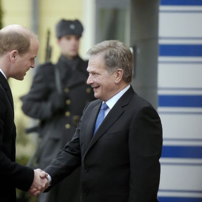 Presidentinlinna Prinssi Williamin vierailu