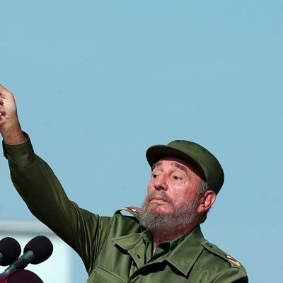 Fidel Castro Havannassa 21. kesäkuuta 2004.