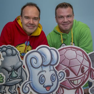 Lightneer brändijohtaja Peter Westerbacka toimitusjohtaja Lauri Järvilehto.