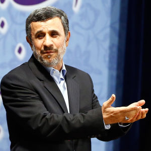 Den förre presidenten Mahmoud Ahmadinejad var en av de kandidater som inte tilläts ställa upp i valet