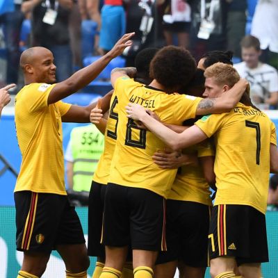 Belgien firar mål