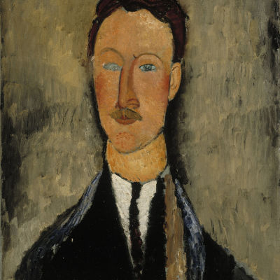 Amedeo Modigliani: Porträtt av konstnären Léopold Survage