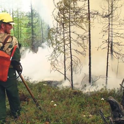 Metsäpalot riehuvat Siperiassa