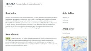 Nättjänsten Finlandssvenska bebyggelsenamn är öppen för alla. Tjänsten är öppen för alla.