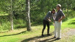 Inspelning av Stugor med arkitekt Jukka Sirén Inspelning av Stugor med arkitekt Jukka Sirén