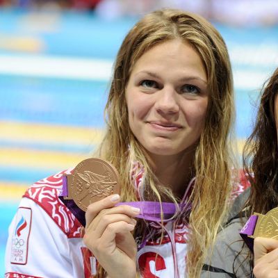 Julia Efimova förvarar inte sitt OS-brons.