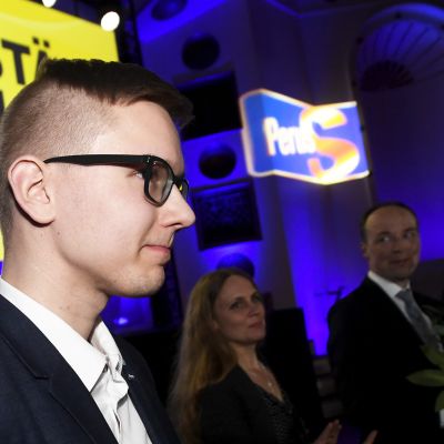 Perussuomalaisten Nuorten puheenjohtaja Asseri Kinnunen