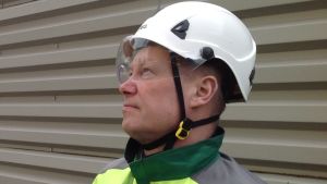 Silver hör inte till de vanligaste ämnena i kraftverket, säger Thomas Buddas. Thomas Buddas
