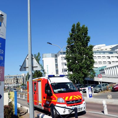 Bordeaux'n sairaala, jossa hoidetaan toista Ranskassa löydettyä koronaviruspotilasta.