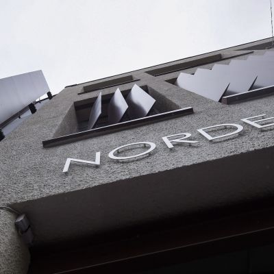 Pankkikonserni Nordean pääkonttori Aleksis Kiven kadulla Helsingissä.