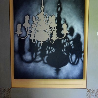 tavla med skuggeffekt