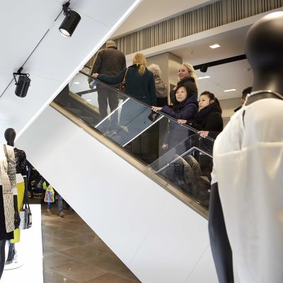 Marks & Spencer kauppa.