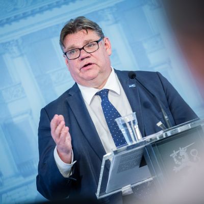 Ulkoministeri Timo Soinin pitää puhettaan ulko- ja turvallisuuspoliittisesta selonteosta 17. kesäkuuta.