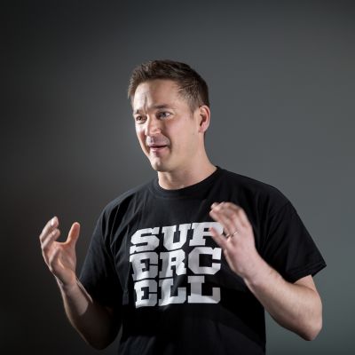 Supercellin toimitusjohtaja ja yksi perustajista Ilkka Paananen.