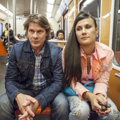Kari-Pekka Toivonen ja Minttu Mustakallio varasto 2 -elokuvassa.