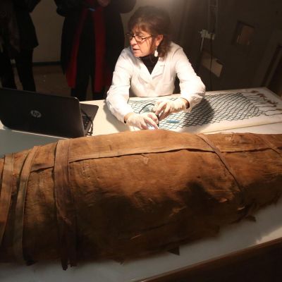 Muumio Bolognan museossa.