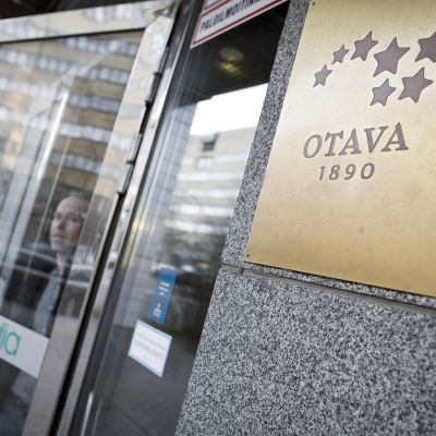 Otavamedian sisäänkäynti Helsingissä.