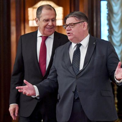 Sergei Lavrov ja Timo Soini