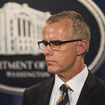 Andrew McCabe muistelee kokemuksiaan FBI:n väliaikaisena johtajana tuoreessa haastattelussa. Kuva on heinäkuulta 2017.
