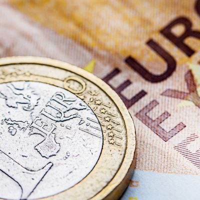 Euron kolikko ja seteli