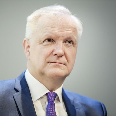 Suomen Pankin maksufoorumi Finlandia talossa. Kuvassa johtokunnan varapuheenjohtaja Olli Rehn