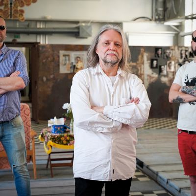 Galleria Rankka, Aarno Rankka, Mikko Paakkonen, Jyrki Riekki