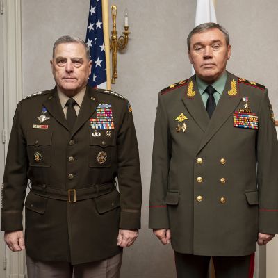 Kenraalit Mark Milley ja Valery Gerasimov.