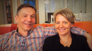 Liisa och Gerts ser ljust på framtiden. Varje dag är mer än vad de tänkt sig. gerts friman, liisa suonsivu, tsunami