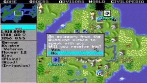 Sid Meier's Civilization 1. Fortfarande bättre grafik än den där bebisen i sista twilightfilmen. Civilization 1