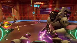 Overwatch (på bilden i PS4-version) har snabbt blivit ett av världens populäraste multiplayerspel. Skärmdump av spelet Overwatch.