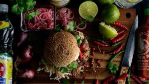 Pulled pork sandwich Pulled pork sandwich
