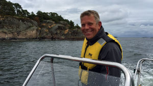 "Så länge havet lever går det att rädda", säger professorn Alf Norkko på Tvärminne zoologiska station. Alf Norkko