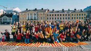Katalaner i Finland firar den katalanska nationaldagen "La Diada" den 11 september katalaner i Finland, La diada