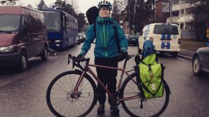 Emilia Lajunen bike tour