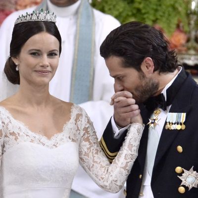 Prinsessan Sofia och prins Carl Philip,