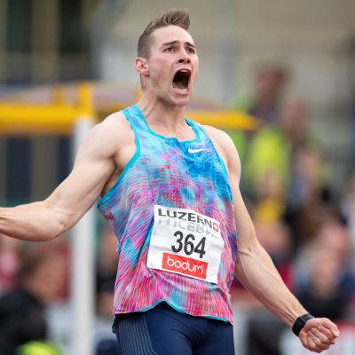 Johannes Vetter heittää Luzernissa 94,44