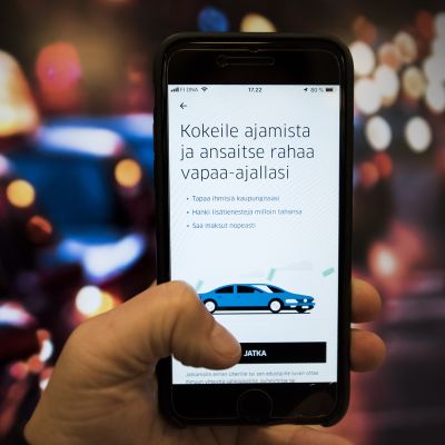 Uber apps jolla voi ruveta uberkuskiksi.