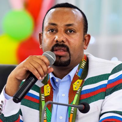 Etiopian pääministeri Abiy Ahmed.