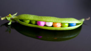 Sugar peas. Flickr: Strange Things Are Happening These Days!