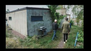 En sommarstuga helt i betong ritad av arkitekt Stig Svahnström. En sommarstuga helt i betong ritad av arkitekt Stig Svahnström