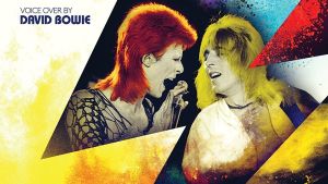 Beside Bowie -dokumenttielokuvan juliste.