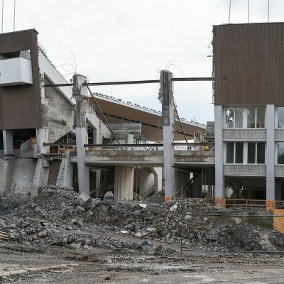 Olympiastadionia remontoidaan