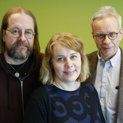 Kuvassa Samuli Repo Anni Kallio ja Mikko Nupponen
