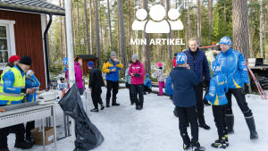 Ett 20-tal juniorer är aktiva inom IIF skidsektion. Karusellskidningstävling i Ingå