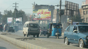 Peshawar i Pakistan är världens mest förorenade plats, enligt WHO. Bilden är från 2008. Peshawar, Pakistan, 2008.