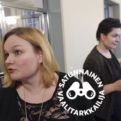 Krista Kiuru ja Hanna-Kaisa Heikkinen.