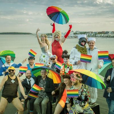 The land of the midnight fun är Finlands första gaymusikal som visades på Pridefestivalen i Helsingfors 2016.