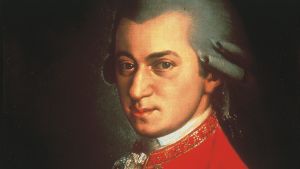 vapaasti käytettävä kuva Mozartista