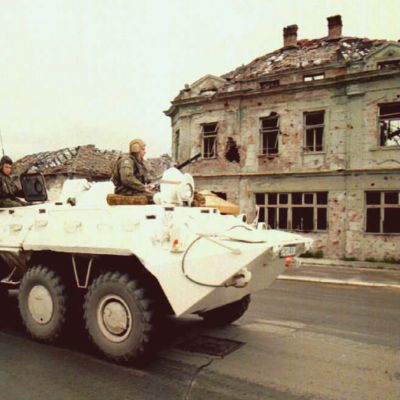 Arkivbild från Vukovar från år 1997.