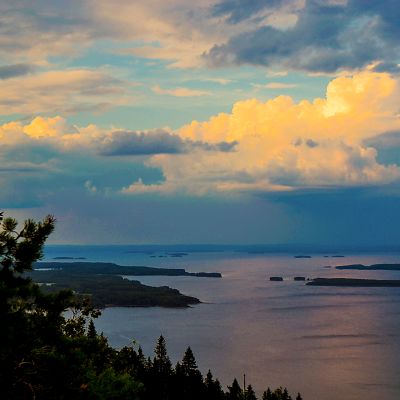 Näkymä Ukko Kolilta, Pielinen.